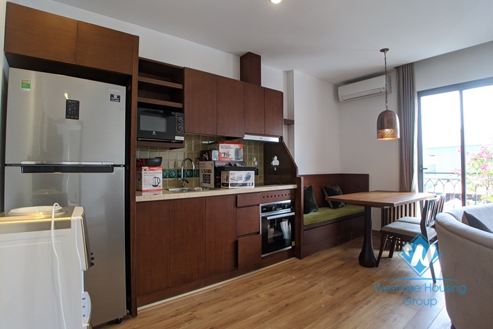 A luxury contemporary styled apartment for rent in Ba Dinh District
