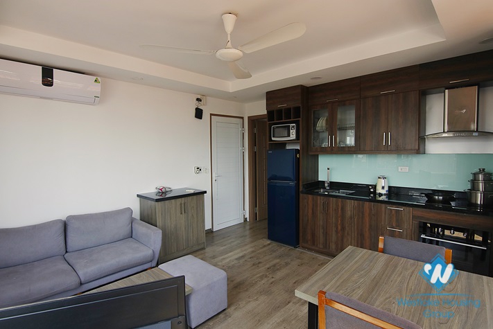 Modern and nice design apartment with balcony for rent in No 02 lane 32-18 To Ngoc Van st.