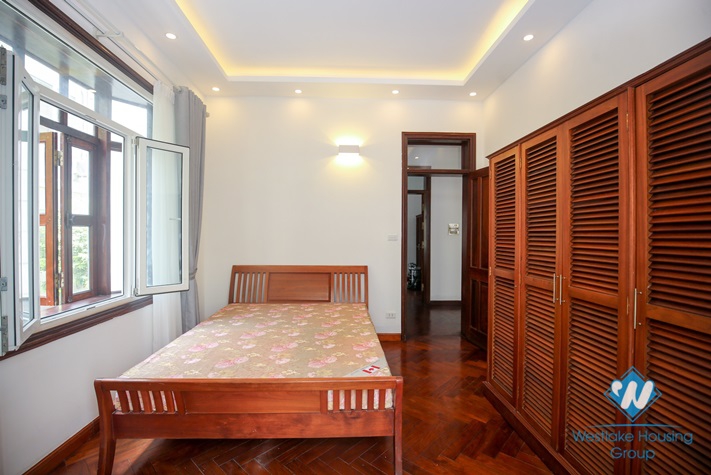 Affordable villa with large patio for rent in Tay Ho