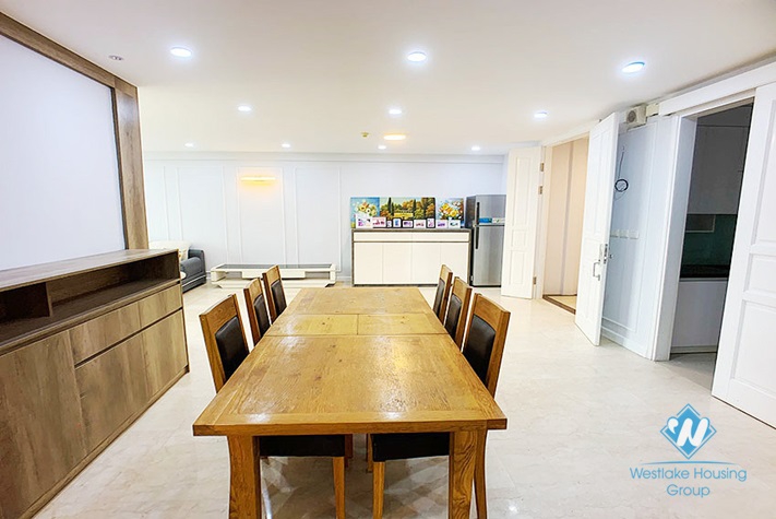 Large size furnished apartment available for rent in Ciputra, Hanoi