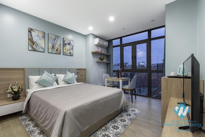 Brand new studio for lease in Hoang Cau st, Dong Da district, Ha Noi