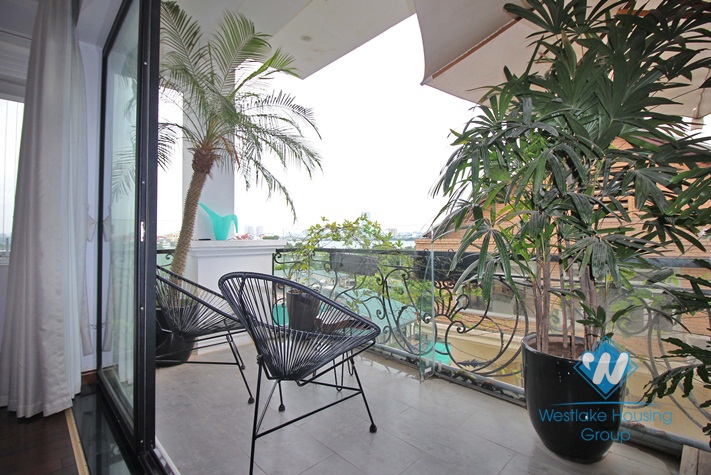 Stylish modern style apartment for rent in Tay Ho Westlake
