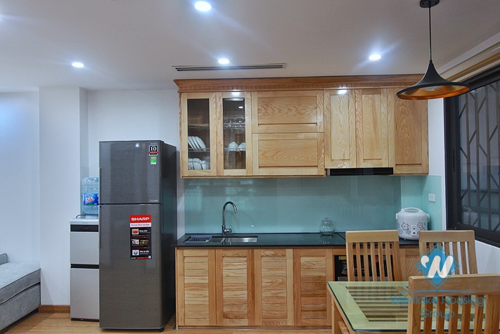 Lake view two bedroom apartment for rent in Nhat Chieu, Tay Ho