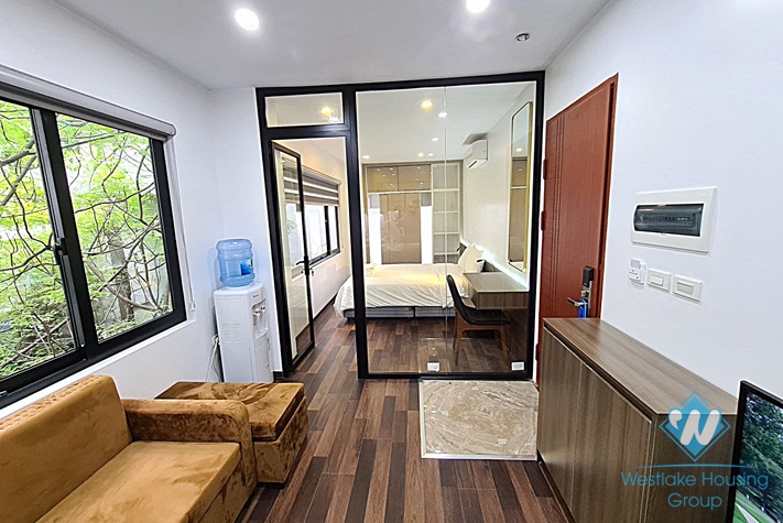 Nice and bright 1 bedroom apartment for rent in Ba dinh, Ha noi