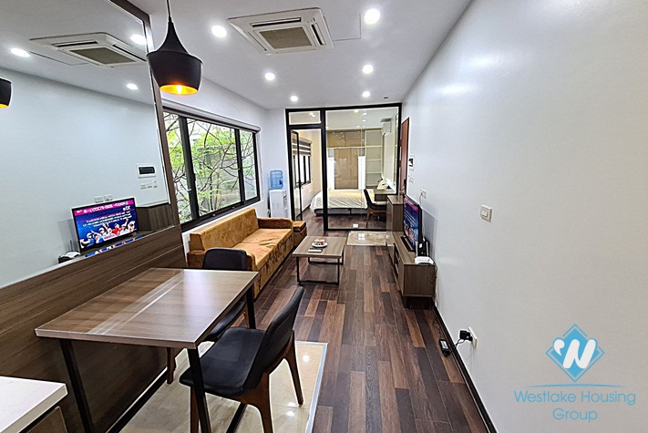 Nice and bright 1 bedroom apartment for rent in Ba dinh, Ha noi