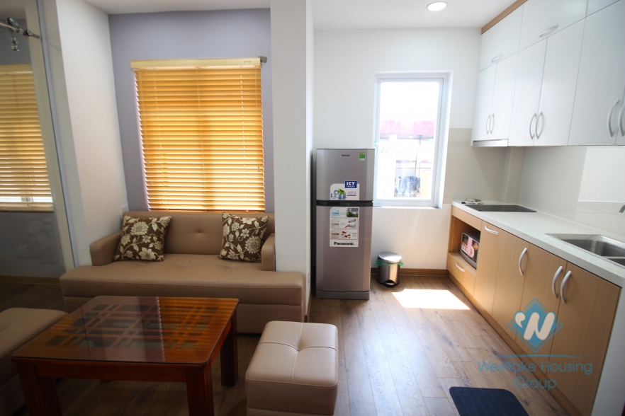 Nice one bedroom apartment for rent in Dao Tan, Ba Dinh district, Ha Noi