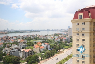 Nice two bedroom apartment with lakeview for rent in Tay Ho