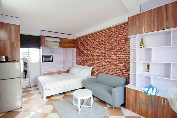 One bedroom apartment for rent near Bach Khoa university, Hai Ba Trung district, Ha Noi