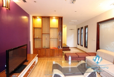 Balcony one bedroom apartment for rent in Tay Ho district 