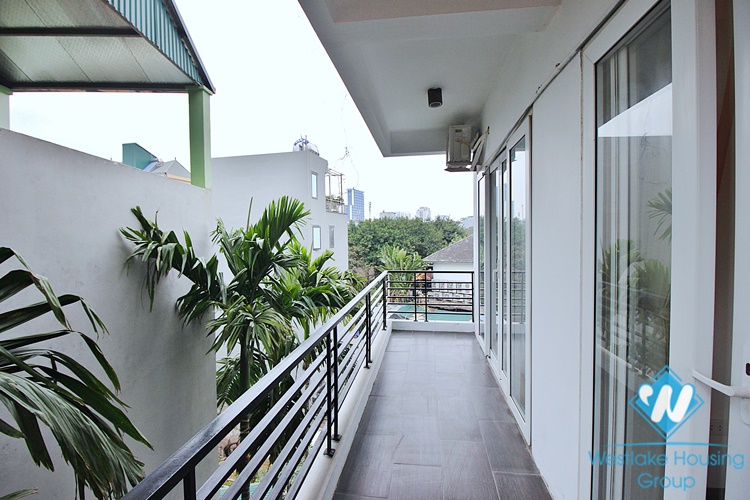 Spacious two bedrooms apartment for rent in Nhat Chieu street, Tay Ho