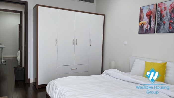 A lavish 3 bedroom apartment for rent in Lancaster Building, Ba Dinh