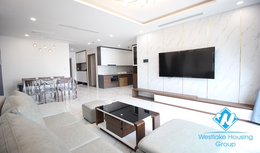 A brand new 03 bedroom apartment for rent in Sunshine city building, Tay Ho