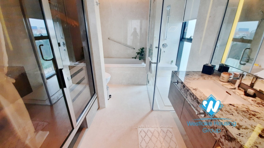 Luxury furnished two bedroom apartment for rent in Tay Ho,