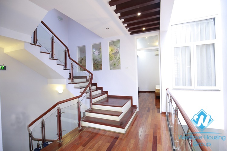 A pretty four bedrooms house for rent in Dang Thai Mai area, Tay Ho