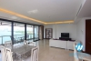 A spacious 3 bedroom apartment with lake view in Xuan dieu, Tay ho, Hanoi