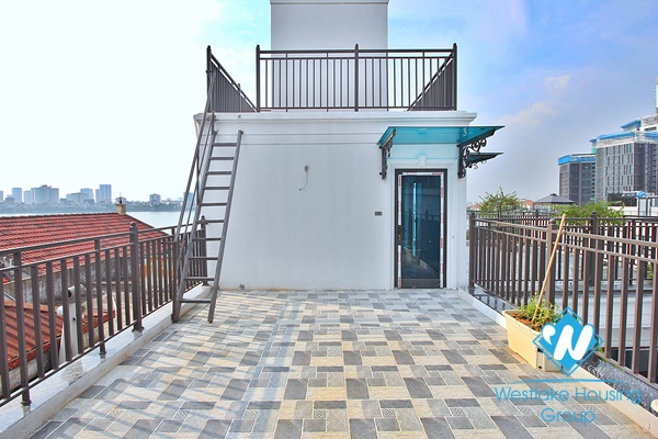 A brand new house with elevator for rent in Tay ho, Ha noi