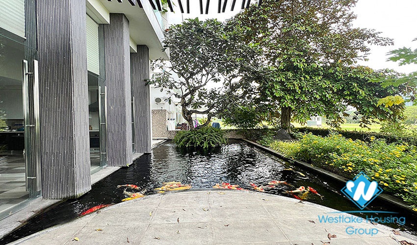 Beautiful and quality house for rent in Q Block, Ciputra, Ha Noi
