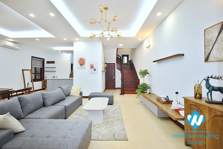 Lovely French villa for rent on To Ngoc Van, Tay Ho