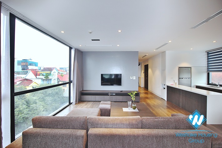 Beautiful and modern apartment for rent in To Ngoc Van st, Tay Ho district 