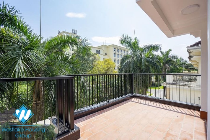 A newly and beautiful villa for rent in Tay ho, Hanoi