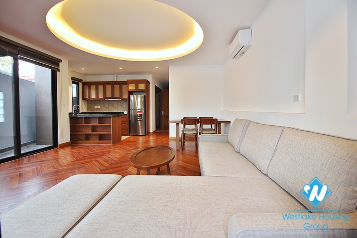 Janpanese style and charming 2 beds apartment for rent in Dang Thai Mai area, Tay Ho
