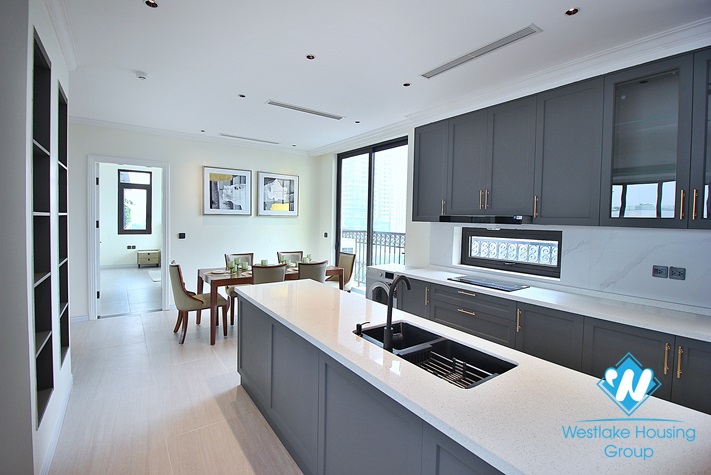 Spacious and brand new 4 beds apartment for lease in To Ngoc Van st, Tay Ho