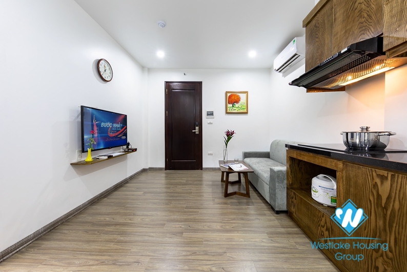 1 bedroom apartment for rent in Dich Vong Hau street, Cau Giay district.