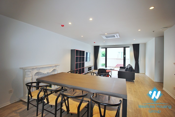 A luxurious and brand new 3beds apartment for rent in To Ngoc Van st, Tay Ho
