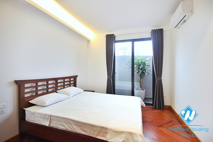 High-end floor and Indochina style 2 beds apartment for rent in Tay Ho