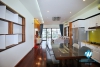 Lake view and spacious 3 beds apartment for lease in Vu Mien st, Tay Ho