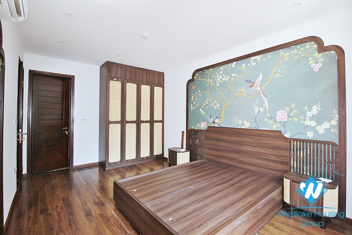 A charming and spacious four bedrooms for rent in Xuan Dieu st, Tay Ho