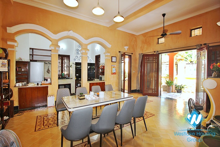 An unique style 4 bedroom house in Tu hoa, Tay ho