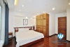 Spacious 03 bedrooms apartment with lakeview for rent in Quang Khanh street, Tay Ho district.