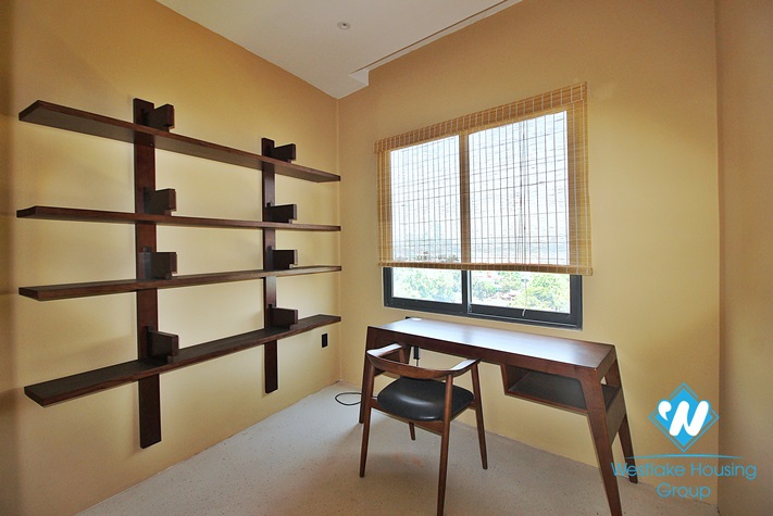 Bright apartment with nice view for rent in Tay Ho District 
