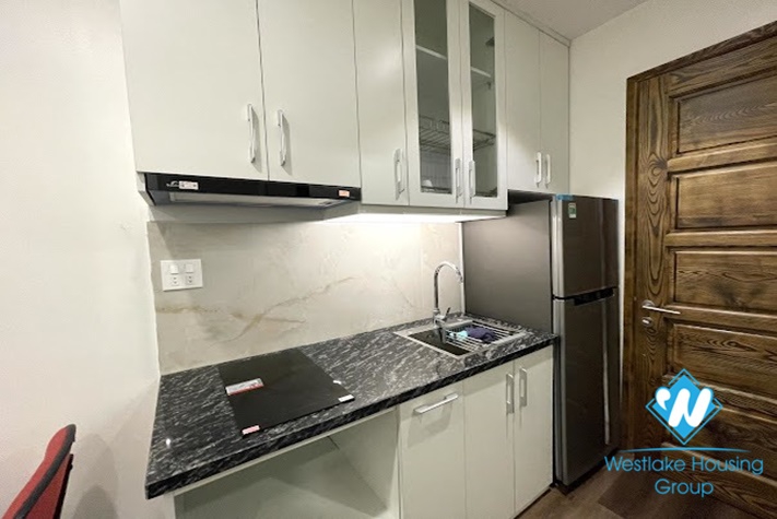 Brand new studio apartment for rent in Hoang Hoa Tham st, Ba Dinh district.