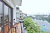 Lake view and brand new 1 bedroom apartment for rent in Vu Mien st, Tay Ho