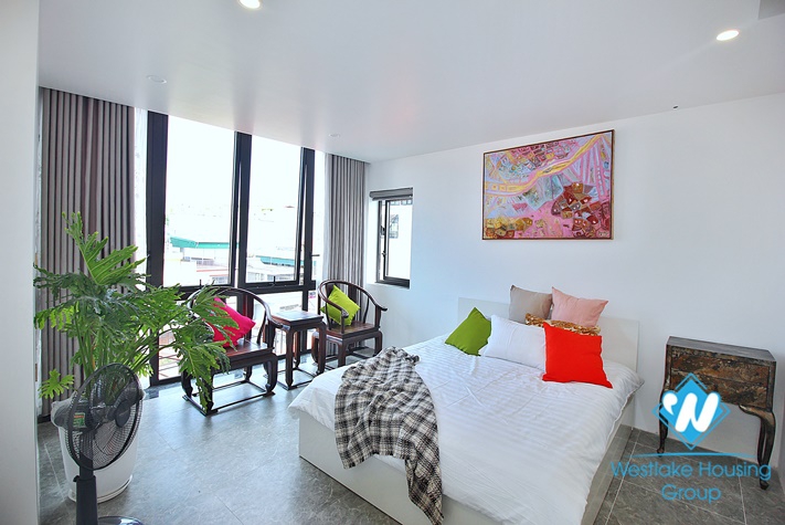 Brand new 2 bedroom apartment for rent in Au Co st , Tay Ho district .