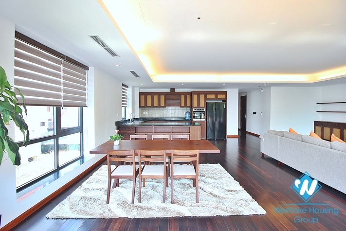 Indochina style apartment for rent in Tu Hoa street, Tay Ho