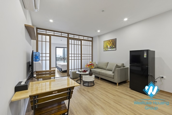 A brand new one bedroom apartment for rent in Duong Buoi st, Ba Dinh district.