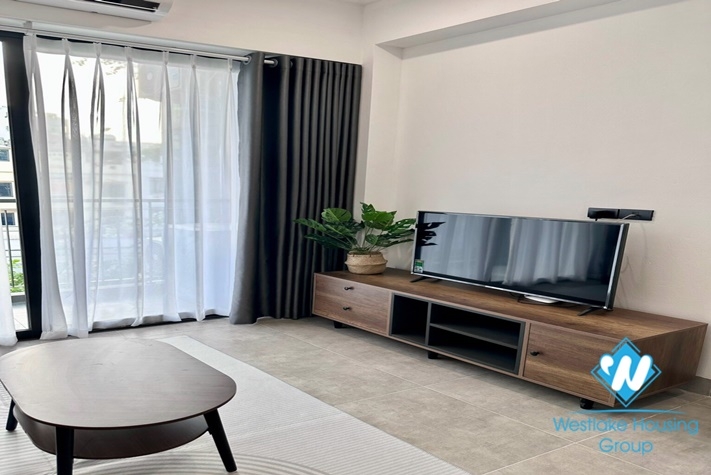 Brand new one bedroom apartment for rent in Nghi Tam st, Tay Ho district.