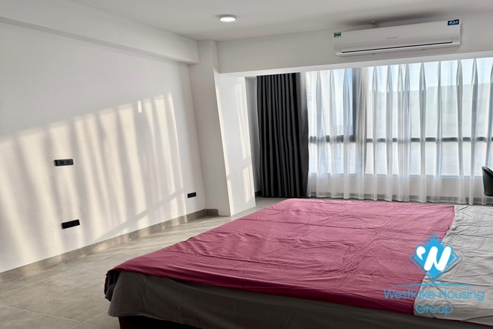 Brand new one bedroom apartment for rent in Nghi Tam st, Tay Ho district.