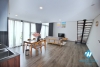 Duplex one bedroom apartment for rent in Pentstudio Tower, Tay Ho area 