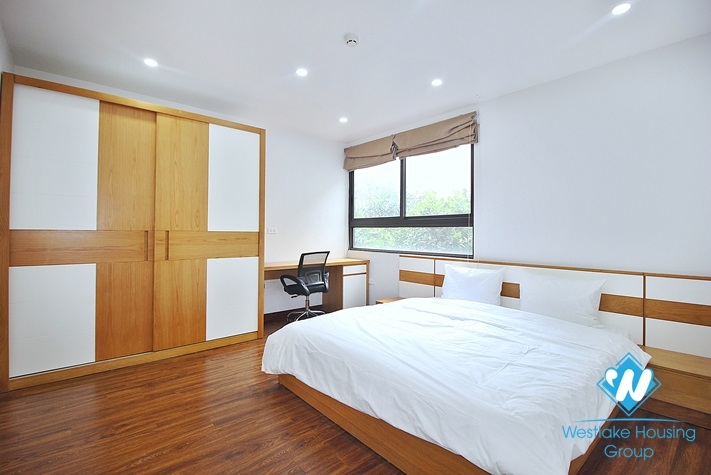 1st floor- big 1 bedroom apartment for rent, Tay Ho, Hanoi.