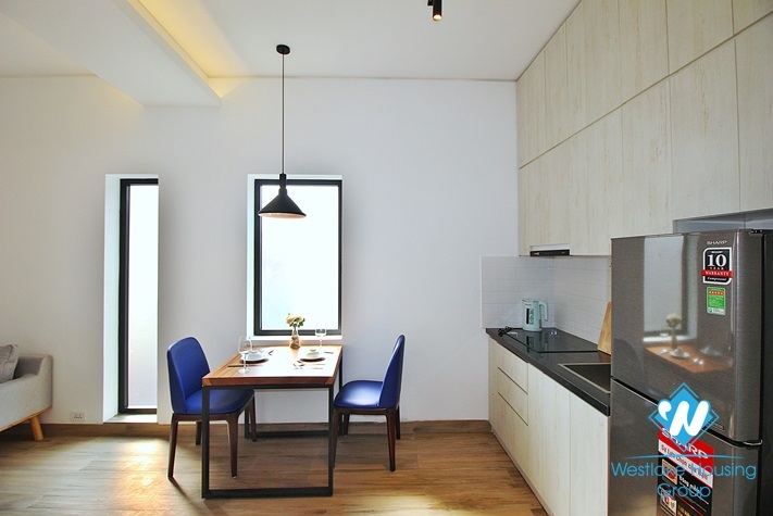 Bright and clean 1 bedroom apartment for rent in Tay Ho, Hanoi