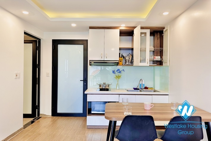 Nice and bright 1 bedroom apartment for rent in Trinh Cong Son st Tay Ho