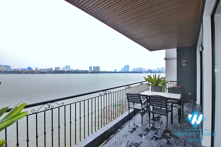 A brand new 3 bedroom apartment with lake view in Tay ho