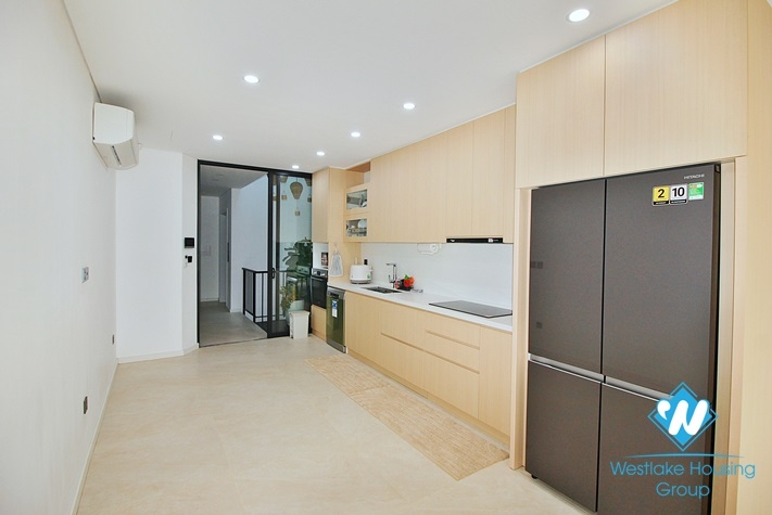 Morden house with elevator for rent in the central of Tay Ho District 