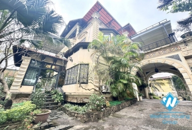 Large garden house for rent in Ngoc Thuy st Long Bien district.