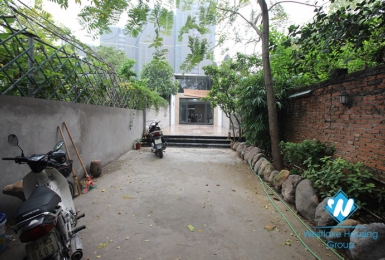 Spacious house with big yard for rent in Dang thai mai, Tay ho, Hanoi