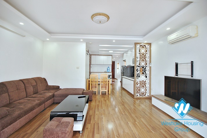 Two bedroom bright apartment for rent in Trinh Cong Son st, Tay Ho district.